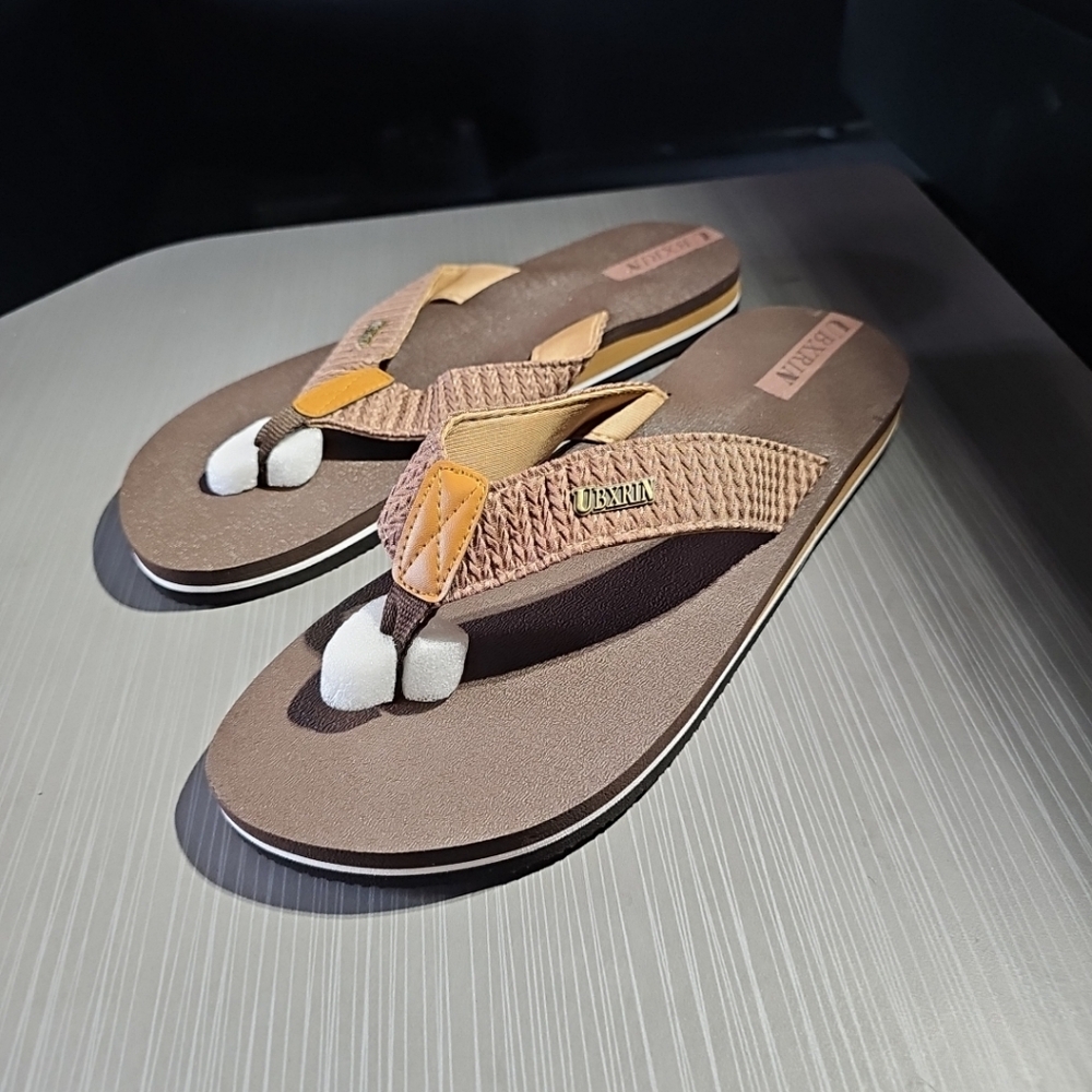 UBXRIN‎ Flip Flops Size 47 (US 13) Men's Comfort Beach Thong Sandals New